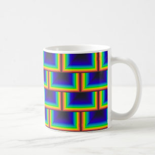 Caneca De Café Escalas quadradas de espectro solar