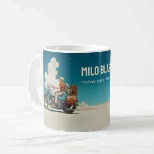 Caneca De Café Escape de Aventura de Corrida Desertada