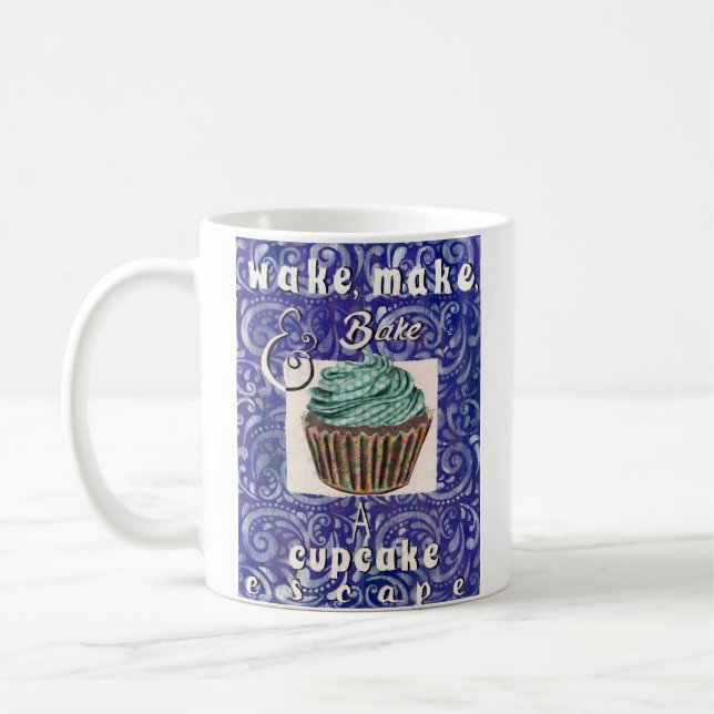 Caneca De Café escape do Cupcake (Esquerda)