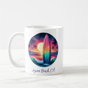 Caneca De Café Escape do surfboard