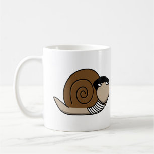 Caneca De Café Escargot - Caracol francês