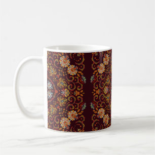 Caneca De Café Escarpa do pescoço de seda ou do lenço