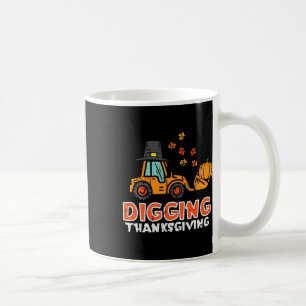 Caneca De Café Escavador de Ação de Graças Caiba-Touro