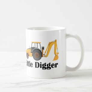 Caneca De Café Escavador pequeno - branco branco clássico da