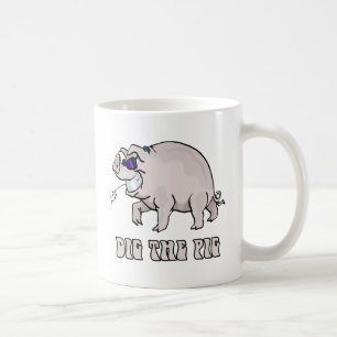 Caneca De Café Escave o porco