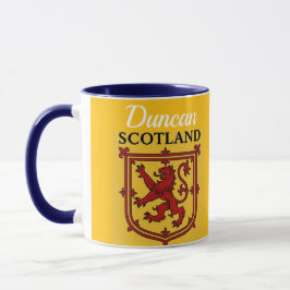 Caneca de café escocesa