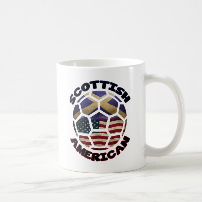 Caneca De Café Escocesa Americana de Futebol (Direita)