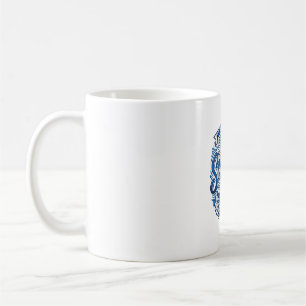 Caneca De Café Escócia Futebol 2026 Futebol Negrito País Tipograf