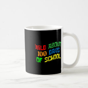 Caneca De Café Escola de 100 Dias 100 Estudo de Professores do 10