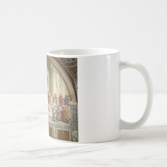 Caneca De Café Escola de Atenas (Direita)