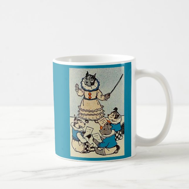 Caneca De Café escola de cães (Direita)