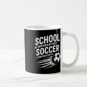 Caneca De Café Escola de Humor É Importante Mas Futebol É Importa
