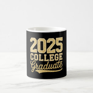 Caneca De Café Escola de Mais velho para Graduação do Formando Co