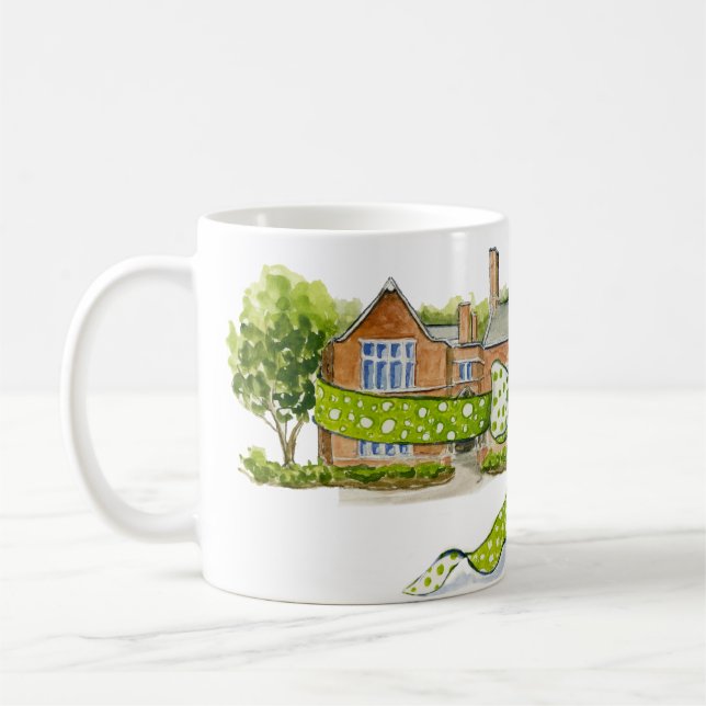 Caneca De Café Escola de Nichols com um arco (Esquerda)
