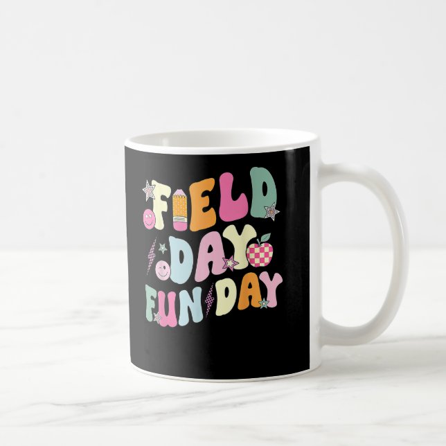 Caneca De Café Escola de Professores do Dia do Campo Diversão (Direita)
