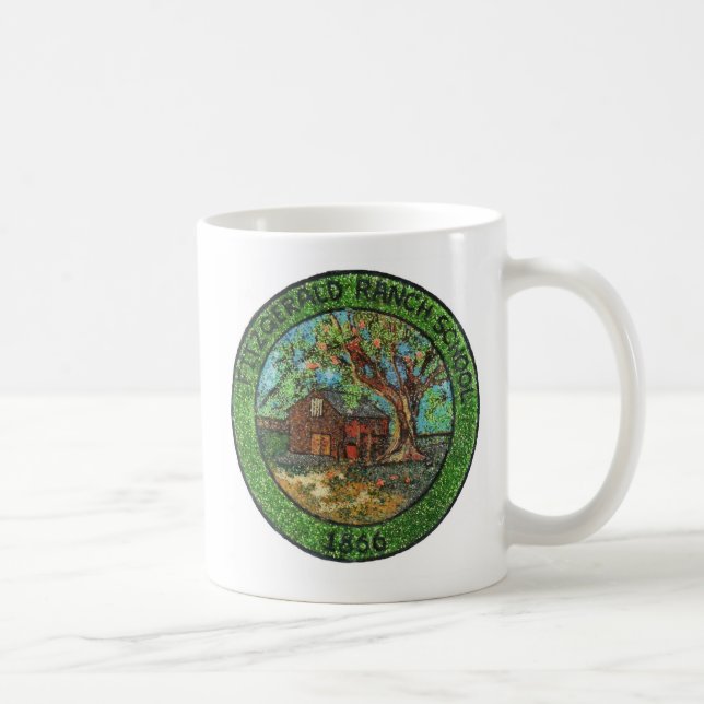 Caneca De Café Escola do rancho de Fitzgerald, 1866, Pinole (Direita)