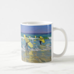 Caneca De Café Escola do surf em St Ives