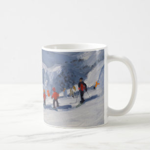 Caneca De Café Escola Tignes 2009 do esqui