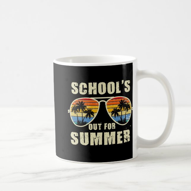 Caneca De Café Escolas Fora Para O Verão No Dia Passado De Profes (Direita)