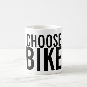 CANECA DE CAFÉ ESCOLHA A BICICLETA