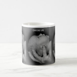 CANECA DE CAFÉ ESCOLHA A VIDA