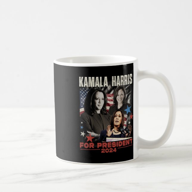 Caneca De Café Escolha Freedom Kamala Harris 1 (Direita)
