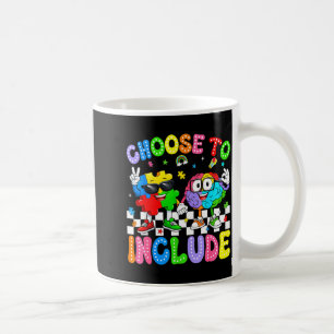 Caneca De Café Escolha incluir quebra-cabeça engraçado cérebro au
