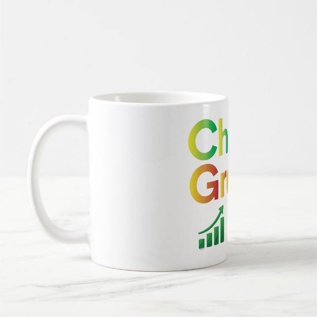 Caneca De Café Escolha o Crescimento (Esquerda)