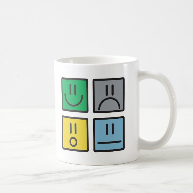 Caneca De Café Escolha um humor (Direita)