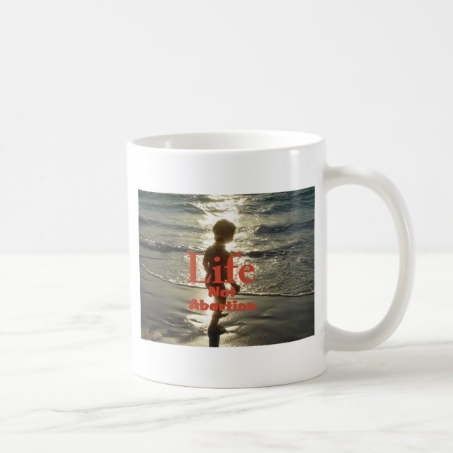 Caneca De Café escolher a vida (Direita)