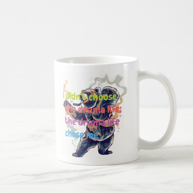 Caneca De Café Escolhido pelo Drama (Direita)