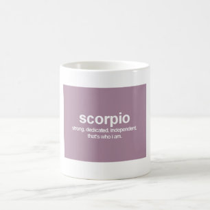 CANECA DE CAFÉ ESCORPIÃO