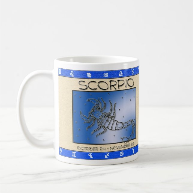 Caneca De Café Escorpião (Esquerda)