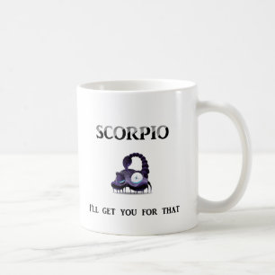 Caneca De Café Escorpião: Eu obtê-lo-ei