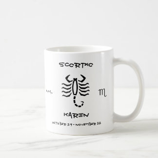 Caneca De Café Escorpião personalizada