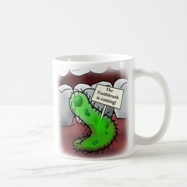 Caneca De Café escova de dentes (Direita)