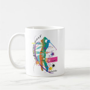 Caneca De Café Escova de golfe para esportes