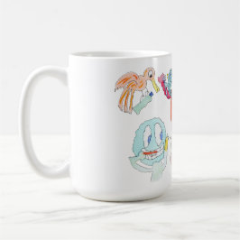 Caneca De Café Escove os Dentes, Pequenos Monstros!