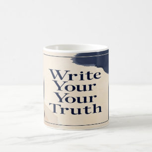 Caneca De Café Escreva Sua Verdade opção 2