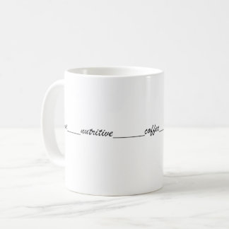 Caneca De Café Escribe One nutritive coffee