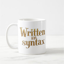 Escrito em Sintaxe – Citação de Programador Elegan