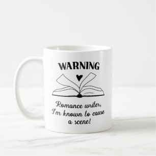 Caneca De Café Escritor de Romance