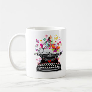 Caneca De Café Escritor no Trabalho Mug NANOWRIMO