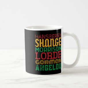 Caneca De Café Escritoras Negras Mês da História Negra Feminista