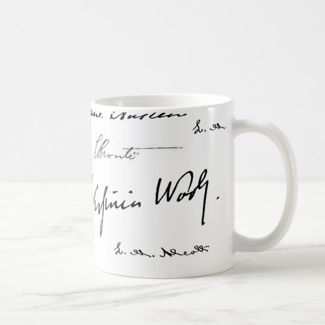 Caneca De Café Escritores das mulheres (Direita)