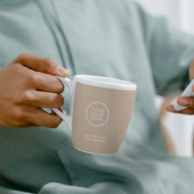 Caneca De Café Escritório de logotipos empresariais moderno (Criador carregado)