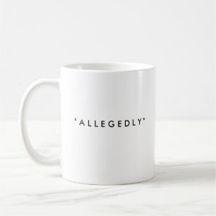 Caneca De Café Escritório do Suposto Advogado Presente Dito Engra