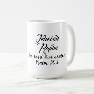 Caneca De Café Escritura Jeová Rapha# 2 Clássica Mug