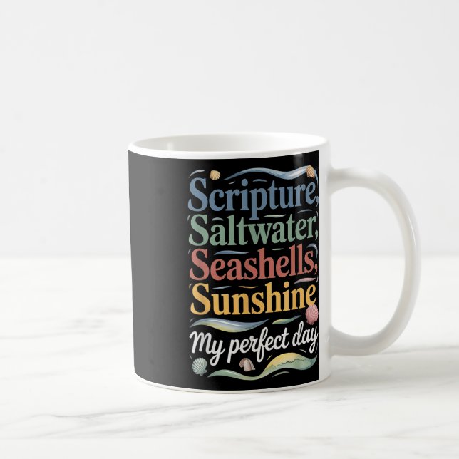 Caneca De Café Escritura Saltwater Arejava Meu Perfeito (Direita)
