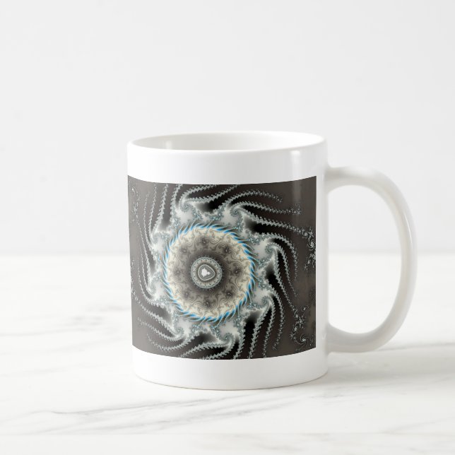 Caneca De Café Escubo - Fractal (Direita)
